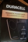 Duracell Magnetic Power Bank + Integrated Kick-Stand. 5000 mAh. MagSafe iPhone.