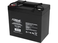 Blybatteri 12V 55Ah Xtreme