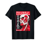 Attack on Titan Season 4 Colossal Titan Red Frame T-Shirt
