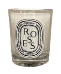 Diptyque ROSES Bougie Parfumee Rose Scented Votive Glass Jar CANDLE 35g