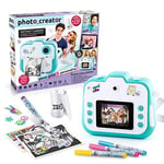 Photo Creator Instant , Kids Digital Camera with Built-In