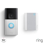 Ring Battery Video Doorbell Plus - HD Video, Two-Way Talk, Chime Included