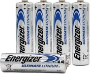 Energizer Ultimate Lithium, Pack de 5 Piles AA, L91