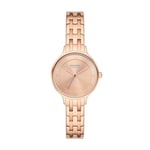 Skagen Women's Watch Anita Lille Three-Hand, Rose Gold Stainless Steel, SKW3128