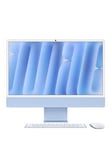 Apple Imac (M4, 2024) 24 Inch With Retina 4.5K Display, 10-Core Cpu And 10-Core Gpu, 512Gb Ssd - Blue - Imac Only