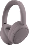 Casque Bluetooth sans Fil Anti Bruit Pliable - Casque Réduction de Bruit Active Supra Auriculaire Audio avec Micro pour Musique et Télétravail, 70+ Heures d'Autonomie, Mauve