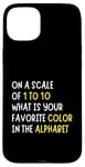 Coque pour iPhone 15 Plus Sarcasm On a Scale of 1-10 What is Your Favorite Color Funny