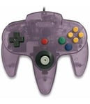 Teknogame N64 Controller Clear Purple