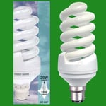 4x 30W (=150W) Daylight SAD Low Energy CFL 6400k White Light Bulbs BC B22 Lamps