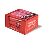 Mallow & Marsh Raspberry Marshmallow Bar Coated in 70% Dark Chocolate - Multipack – 12 x 35g