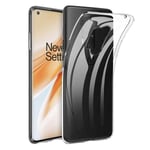 Tunt Genomskinligt Mobilskal OnePlus 8 Pro Transparent transparent