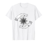 Witch hands with sun and moon T-Shirt