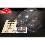 FR- Rally Legends Body - 1/10 Rally - Scale - Clear - Ford Focus WRC - EZRL2438