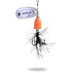 Zebco 8 g Trophy Z-Vibe & No. 3 Orange Body/Silver/Black Fly