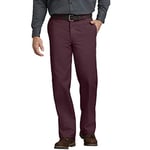 Dickies Men's Original 874 Work Utility Pants, Red (Maroon), 31W / 32L