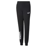 Puma Power Logo TR CL B Pantalon de survêtement, Puma - Noir, 128