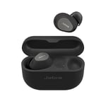 Jabra Elite 10 Wireless In-Ear Bluetooth Earbuds Advanced Active Noise Cancellation, 6 built-in Microphones and Dolby Atmos Sound - Titanium Black