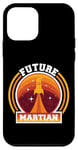 iPhone 12 mini Mars Planet Future Martian Retro Vintage Oldschool Case