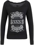 VANS LADIES GUSTY LS SWEATER SIZE XL