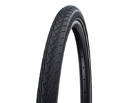 Schwalbe Marathon Plus, 28", Bybruk/Eventyr, Tubeless Ready, Folding Bead, Sort, 50 - 85 Psi