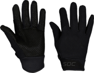 Soc U Gym Finger Glove Treenitarvikkeet BLACK