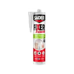 Colle de fixation Sader Fixer Sans Percer Tous Travaux intérieur/extérieur transparent 290g