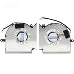 2X( CPU+ GPU Cooling Fan for  GE63VR MS-16P1 GE73VR MS-17C1 N383 N384 D9Y7)