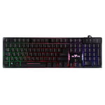 Clavier Gaming filaire semi-mécanique Elyte KY-100 Noir