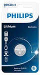 Philips Litium CR1620/00B Batteri - 1 stk