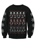 Horror Movie Film Inspired Adults Novelty Christmas Jumper Sweatshirt