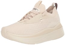 PUMA Womens Softride Stakd Premium WNS Sneaker, Warm White-Alpine Snow-Dark Clove, 7