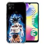 Coque pour Xiaomi Redmi 10A Manga Dragon Ball Sangoku Noir