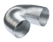 Steinberg14 Aluminium 150mm Flexible Ducting 1.5m - 6 inch Ducting for Air Conditioner - Air Con Hose - Extractor Tube - Tumble Dryer Pipe - Duct for Cooling Ventilation and Air Conditioning Systems