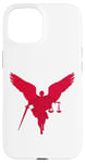 Coque pour iPhone 15 Saint Michel, L'archange Guerrier De La Justice. La Foi