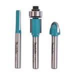 Makita - Ensemble de fraises sur tige de Ø6 mm pour défonceuse affleureuse D-30209