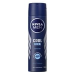 Nivea Men "Cool Kick" Anti-Perspirant Deodorant | 150ml | 48hr | 1 Pack