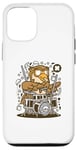 Coque pour iPhone 12/12 Pro batteur de hibou drôle