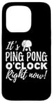 Coque pour iPhone 15 Pro C'est l'heure du ping-pong ! Funny Table Tennis