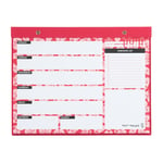 Kokonote - Bloc Note A4 Semainier CRVSH | Weekly Planner, Sous-Main Bureau, Planificateur Hebdomadaire | Papeterie de Bureau