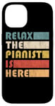 iPhone 14 Relax The Pianist Is Here Piano Funny Musician Case