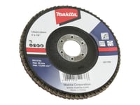 Makita - Lamellslipskiva - För Metall, Icke-Järnhaltig Metall, Polyvinylklorid (Pvc) - 125 Mm - Grus: A40