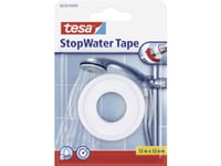 Tesa Stopwater, Tejp/Band, Vit, Polytetrafluoreten (Ptfe), 1 Styck, Water Leaks Can Usually Be Traced Back To Screw Connections That Do Not Seal Properly And Allow..., Blåsa