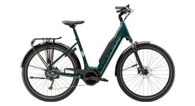 Velo de ville electrique trek verve  3 lowstep shimano altus 9v 545 wh vert