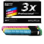 3x per Cartridge for Ricoh Aficio MP C-2530 MP C-2550-csp MP C-2550-spf