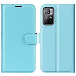 Xiaomi Poco M4 Pro 5G Pu Wallet Case [Lightblue]