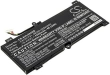 Kompatibelt med Asus ROG SCAR II GL504GW-ES043T, 15.4V, 4300 mAh