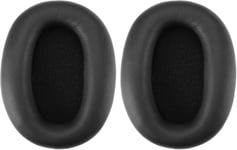 1 Paire De Coussinets De Rechange Compatibles Avec Sony Wh-1000Xm2 Mdr-1000X Casque Protéiné En Mousse De Cuir Pour Écouteurs Noir[CAS313385]