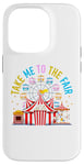 iPhone 14 Pro Take Me To State And County Fairs Pop Corn Ferris Wheel Case