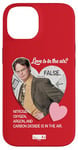 Coque pour iPhone 14 The Office Dwight Love Is In The Air? False