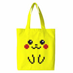 Pokemon Pikachu Cute Yellow Shopping Tote Bag For Life Retro Anime 90s Tumblr